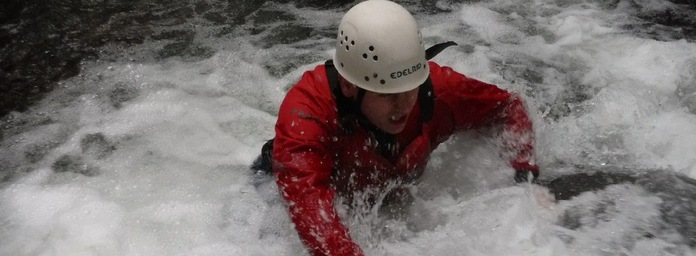 Gorge scrambling is proof that every Lake District cloud has a silver lining.